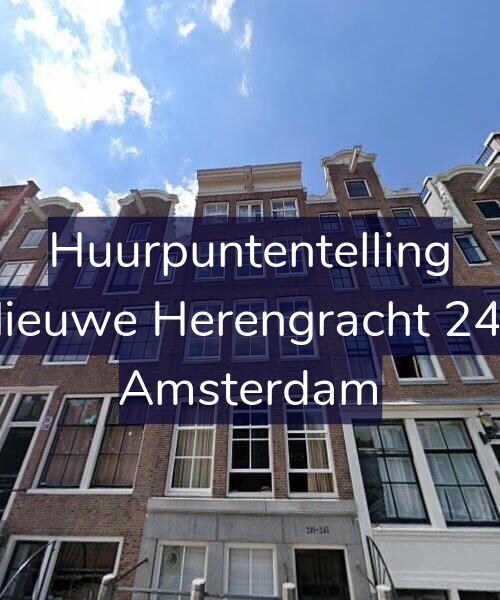 Foto gevel Huurpuntentelling voor Nieuwe Herengracht 241, Amsterdam