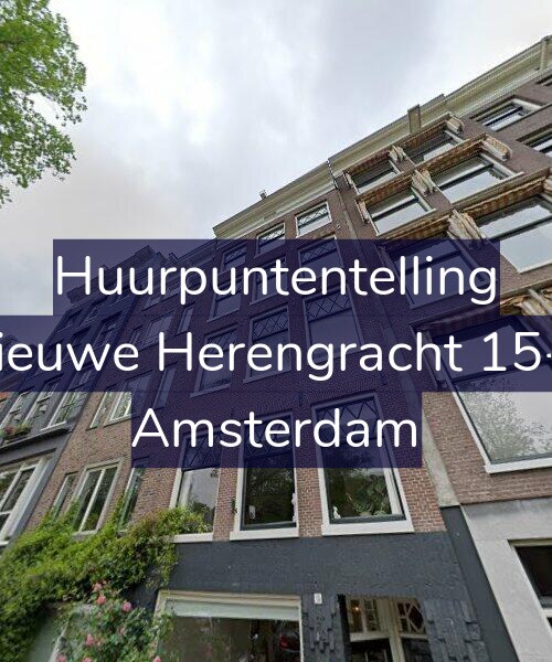 Foto gevel Huurpuntentelling voor Nieuwe Herengracht 15-3, Amsterdam