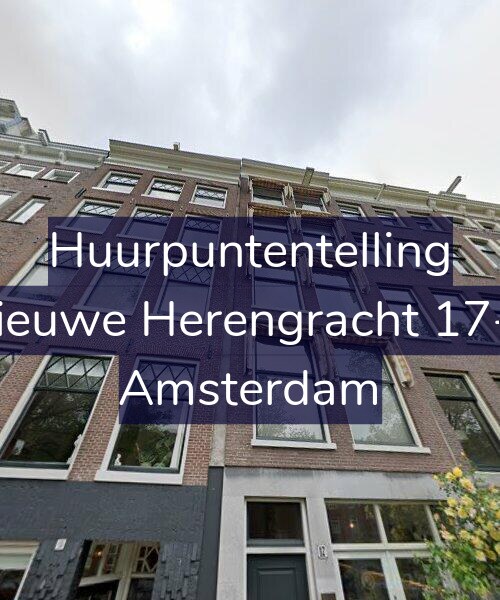 Foto gevel Huurpuntentelling voor Nieuwe Herengracht 17-2, Amsterdam