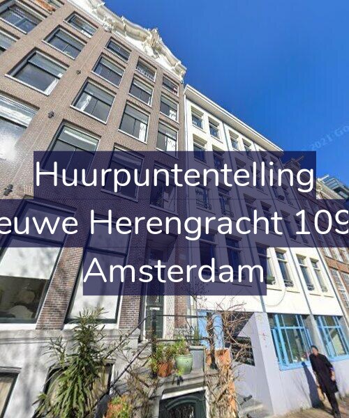 Foto gevel Huurpuntentelling voor Nieuwe Herengracht 109-E, Amsterdam