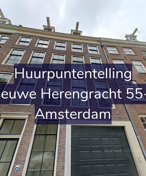 Foto gevel Huurpuntentelling voor Nieuwe Herengracht 55-C, Amsterdam