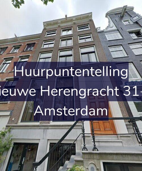 Foto gevel Huurpuntentelling voor Nieuwe Herengracht 31-K, Amsterdam
