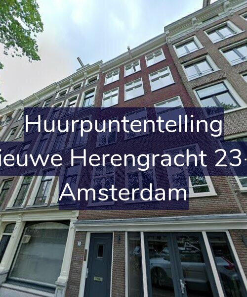 Foto gevel Huurpuntentelling voor Nieuwe Herengracht 23-1, Amsterdam