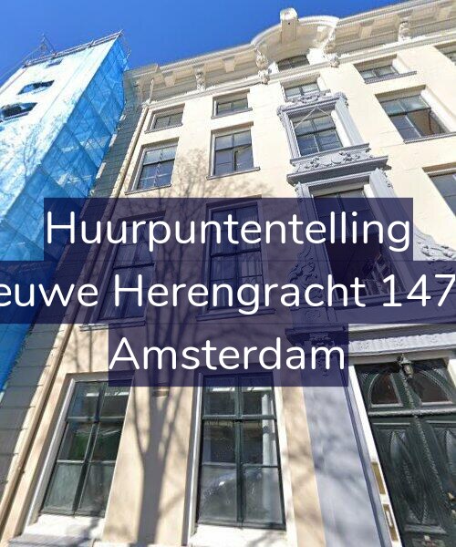Foto gevel Huurpuntentelling voor Nieuwe Herengracht 147-A, Amsterdam