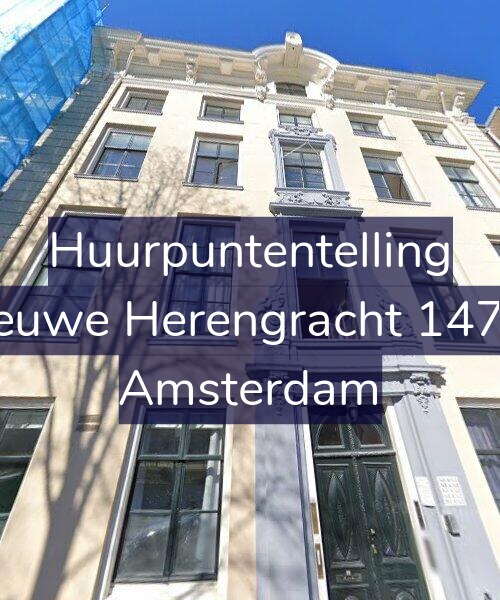 Foto gevel Huurpuntentelling voor Nieuwe Herengracht 147-B, Amsterdam
