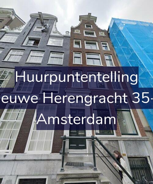 Foto gevel Huurpuntentelling voor Nieuwe Herengracht 35-C, Amsterdam