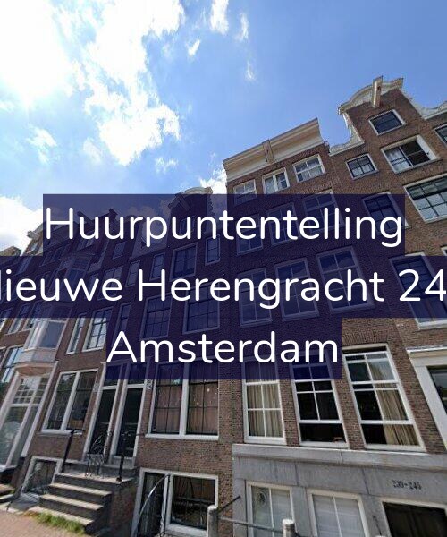 Foto gevel Huurpuntentelling voor Nieuwe Herengracht 243, Amsterdam