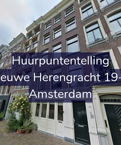 Foto gevel Huurpuntentelling voor Nieuwe Herengracht 19-H, Amsterdam