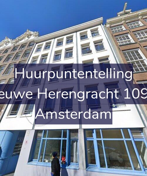 Foto gevel Huurpuntentelling voor Nieuwe Herengracht 109-Y, Amsterdam