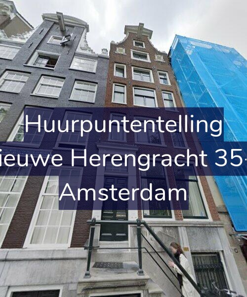 Foto gevel Huurpuntentelling voor Nieuwe Herengracht 35-E, Amsterdam