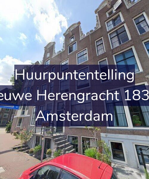Foto gevel Huurpuntentelling voor Nieuwe Herengracht 183-H, Amsterdam