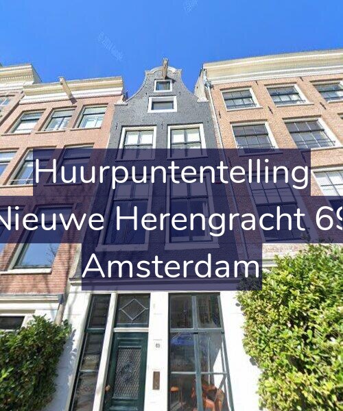 Foto gevel Huurpuntentelling voor Nieuwe Herengracht 69, Amsterdam