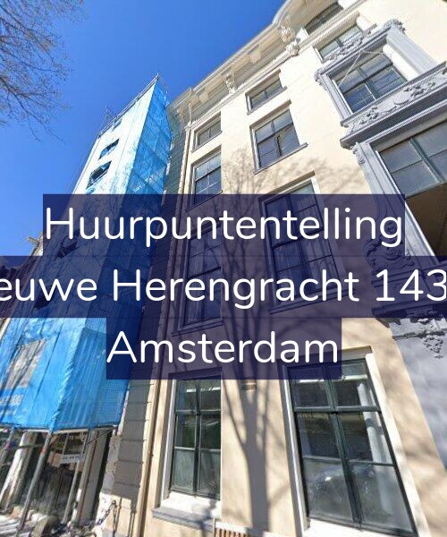 Foto gevel Huurpuntentelling voor Nieuwe Herengracht 143-C, Amsterdam