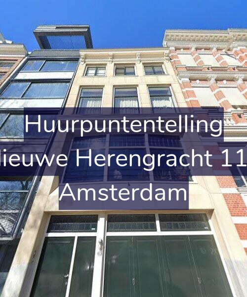 Foto gevel Huurpuntentelling voor Nieuwe Herengracht 117, Amsterdam