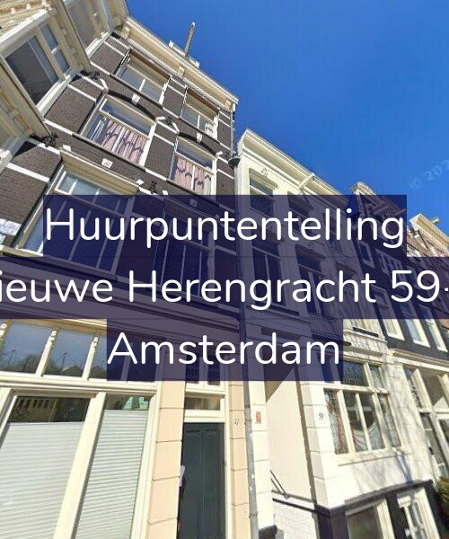 Foto gevel Huurpuntentelling voor Nieuwe Herengracht 59-2, Amsterdam