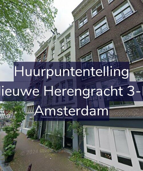 Foto gevel Huurpuntentelling voor Nieuwe Herengracht 3-H, Amsterdam