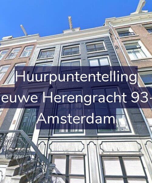 Foto gevel Huurpuntentelling voor Nieuwe Herengracht 93-C, Amsterdam