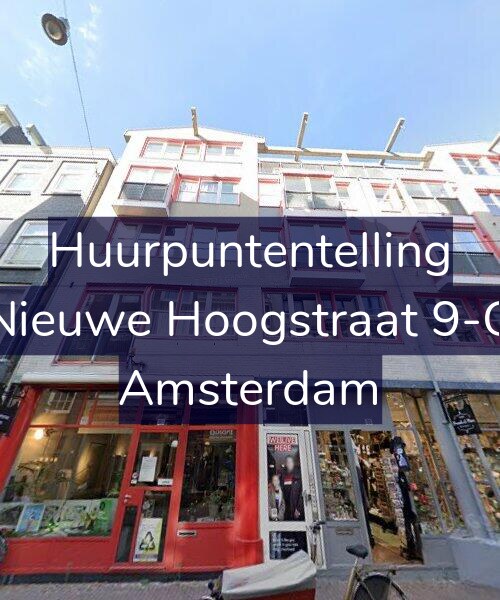 Foto gevel Huurpuntentelling voor Nieuwe Hoogstraat 9-G, Amsterdam