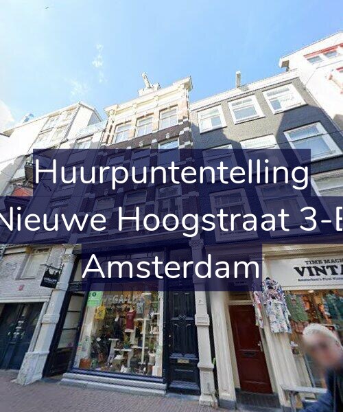 Foto gevel Huurpuntentelling voor Nieuwe Hoogstraat 3-E, Amsterdam