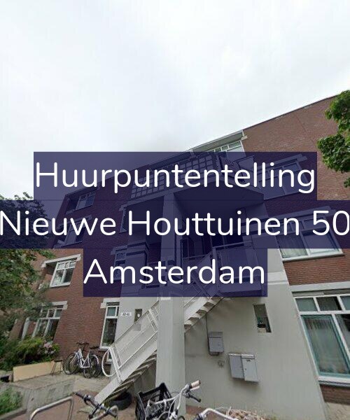 Foto gevel Huurpuntentelling voor Nieuwe Houttuinen 50, Amsterdam