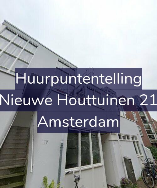 Foto gevel Huurpuntentelling voor Nieuwe Houttuinen 21, Amsterdam