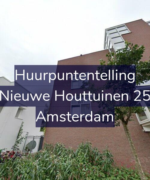 Foto gevel Huurpuntentelling voor Nieuwe Houttuinen 25, Amsterdam