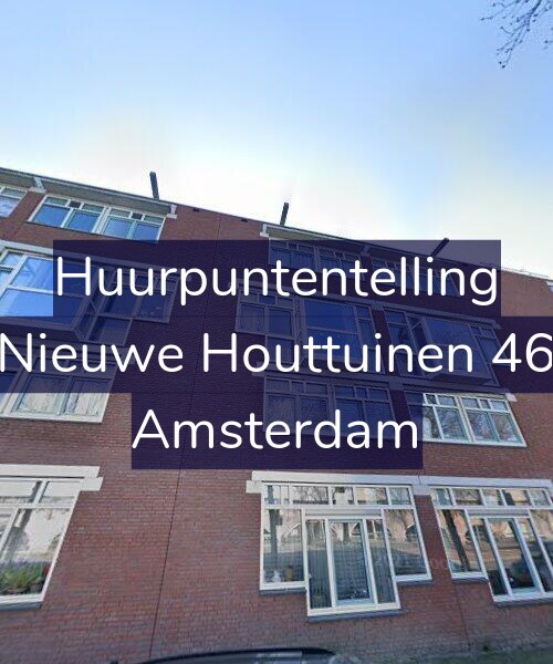 Foto gevel Huurpuntentelling voor Nieuwe Houttuinen 46, Amsterdam