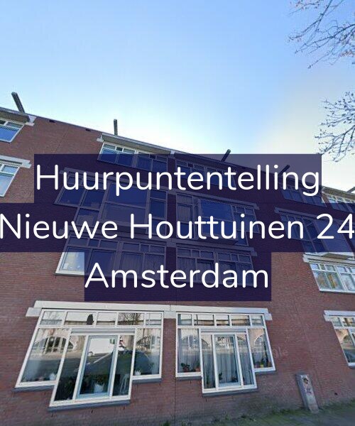 Foto gevel Huurpuntentelling voor Nieuwe Houttuinen 24, Amsterdam