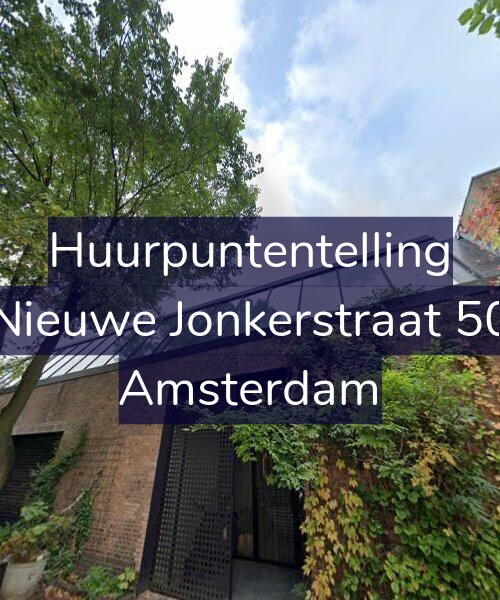 Foto gevel Huurpuntentelling voor Nieuwe Jonkerstraat 50, Amsterdam