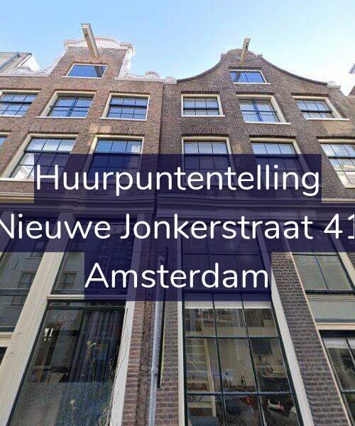 Foto gevel Huurpuntentelling voor Nieuwe Jonkerstraat 41, Amsterdam