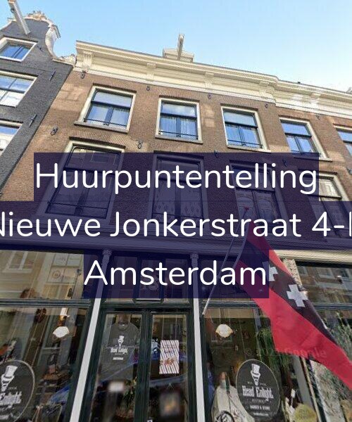 Foto gevel Huurpuntentelling voor Nieuwe Jonkerstraat 4-B, Amsterdam
