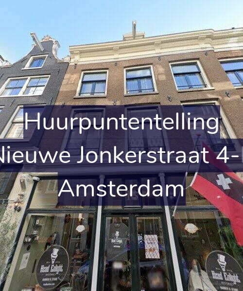Foto gevel Huurpuntentelling voor Nieuwe Jonkerstraat 4-K, Amsterdam