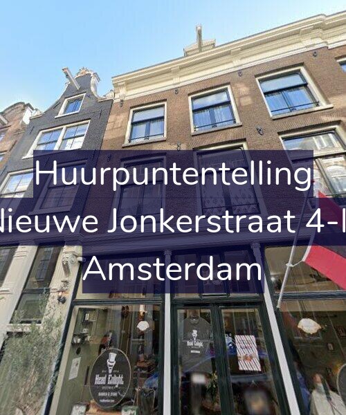 Foto gevel Huurpuntentelling voor Nieuwe Jonkerstraat 4-N, Amsterdam