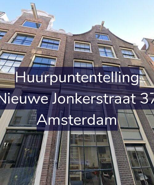 Foto gevel Huurpuntentelling voor Nieuwe Jonkerstraat 37, Amsterdam