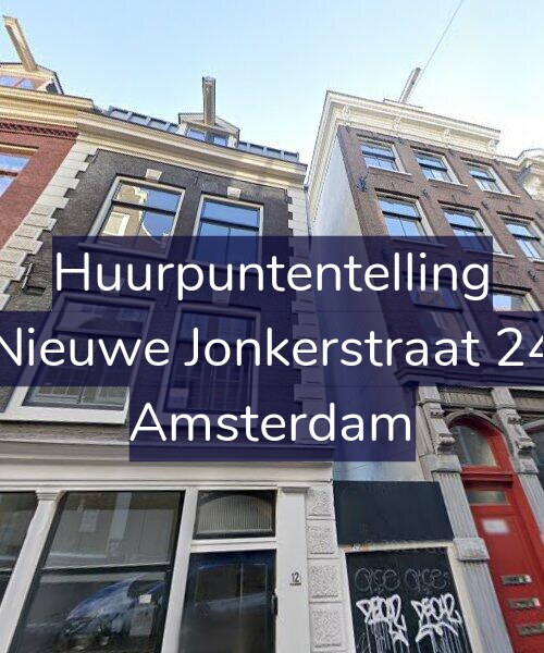 Foto gevel Huurpuntentelling voor Nieuwe Jonkerstraat 24, Amsterdam