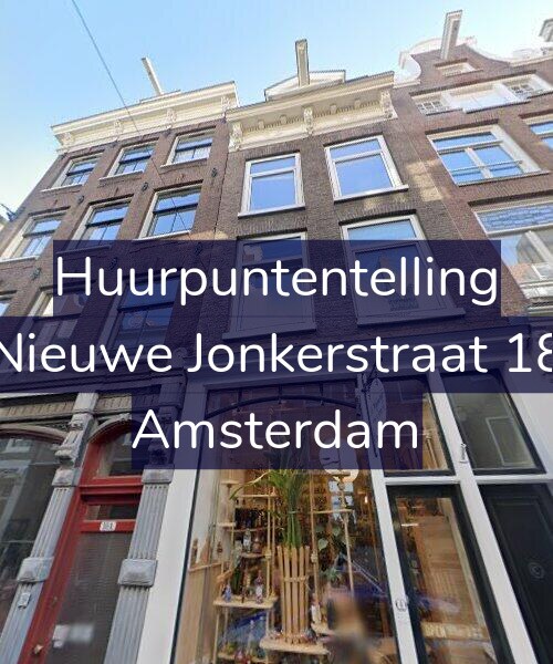 Foto gevel Huurpuntentelling voor Nieuwe Jonkerstraat 18, Amsterdam