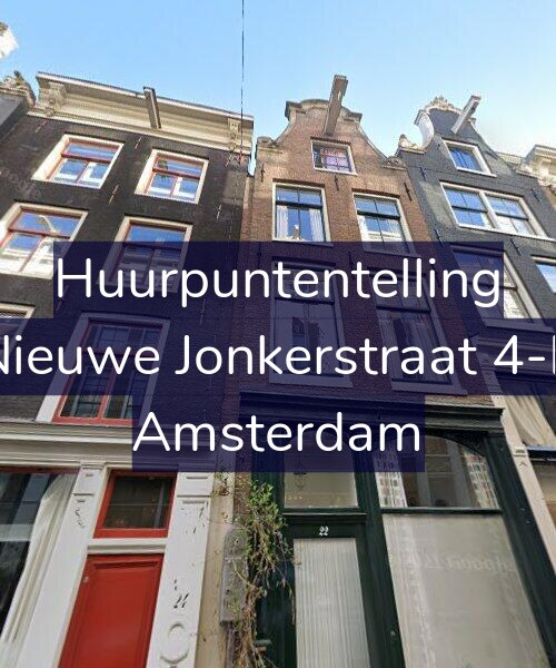 Foto gevel Huurpuntentelling voor Nieuwe Jonkerstraat 4-P, Amsterdam