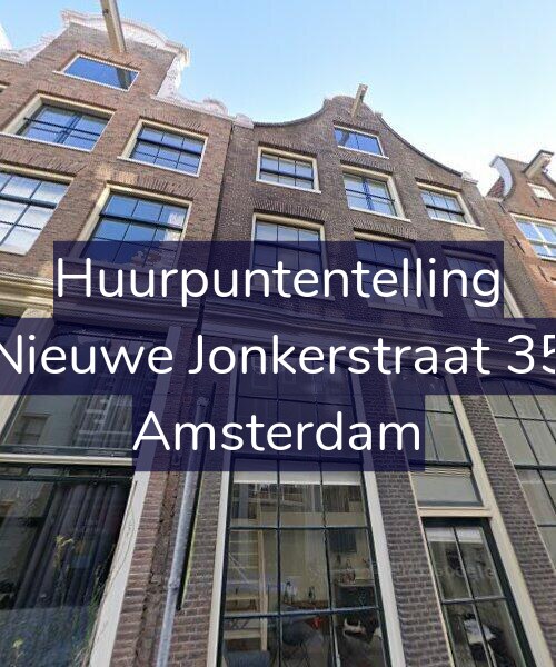 Foto gevel Huurpuntentelling voor Nieuwe Jonkerstraat 35, Amsterdam