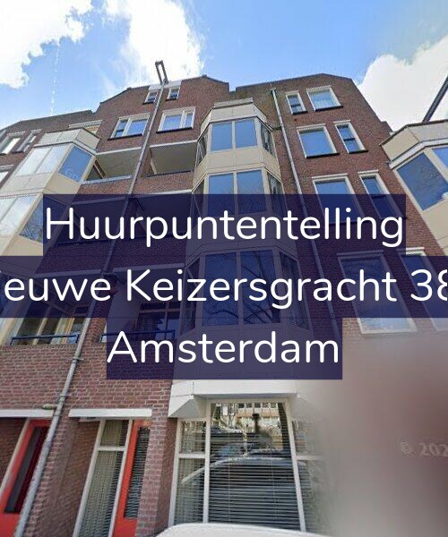 Foto gevel Huurpuntentelling voor Nieuwe Keizersgracht 386, Amsterdam