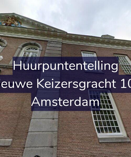 Foto gevel Huurpuntentelling voor Nieuwe Keizersgracht 106, Amsterdam