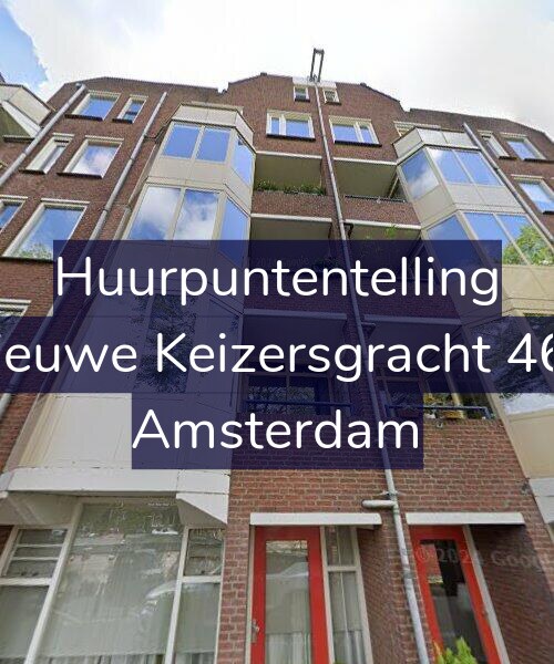 Foto gevel Huurpuntentelling voor Nieuwe Keizersgracht 468, Amsterdam