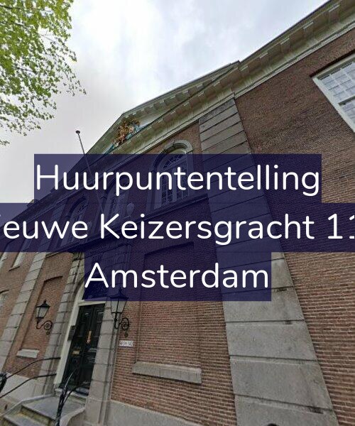 Foto gevel Huurpuntentelling voor Nieuwe Keizersgracht 118, Amsterdam