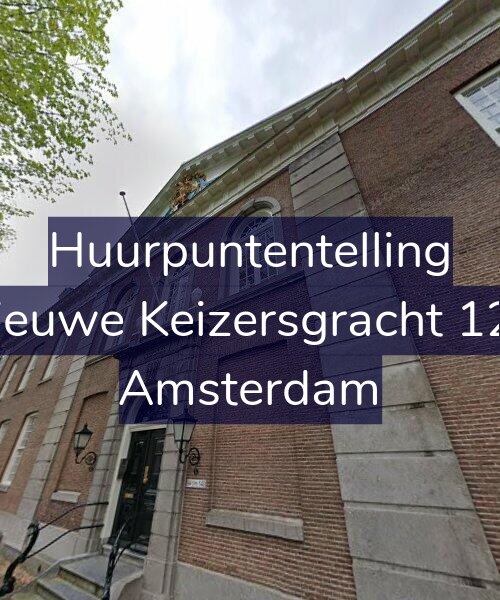 Foto gevel Huurpuntentelling voor Nieuwe Keizersgracht 120, Amsterdam