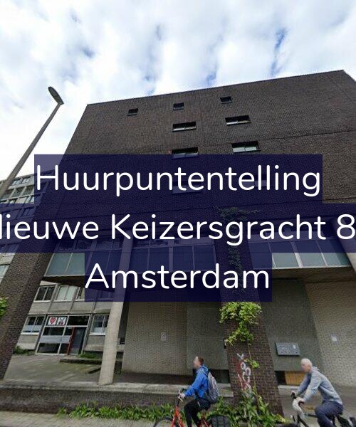 Foto gevel Huurpuntentelling voor Nieuwe Keizersgracht 82, Amsterdam