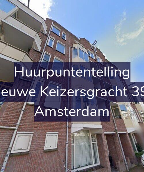 Foto gevel Huurpuntentelling voor Nieuwe Keizersgracht 394, Amsterdam