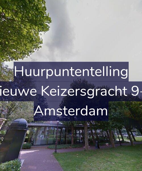 Foto gevel Huurpuntentelling voor Nieuwe Keizersgracht 9-F, Amsterdam