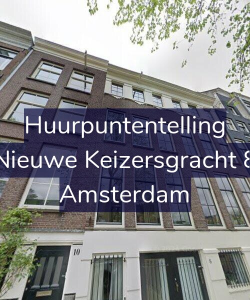 Foto gevel Huurpuntentelling voor Nieuwe Keizersgracht 8, Amsterdam