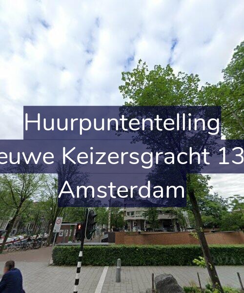 Foto gevel Huurpuntentelling voor Nieuwe Keizersgracht 13-C, Amsterdam
