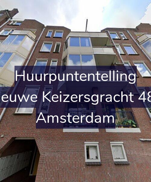 Foto gevel Huurpuntentelling voor Nieuwe Keizersgracht 488, Amsterdam