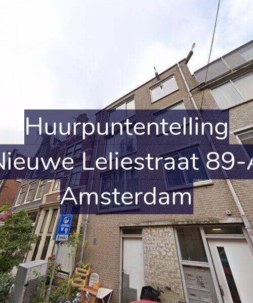 Foto gevel Huurpuntentelling voor Nieuwe Leliestraat 89-A, Amsterdam